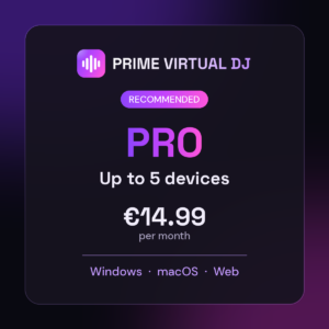 Prime Virtual DJ subscription
